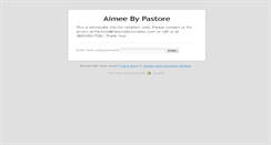 Desktop Screenshot of aimeebypastore.com